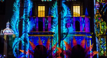 VIDEOMAPPING EN SANTA ROSA DE VITERBO POR SEMANA SANTA
