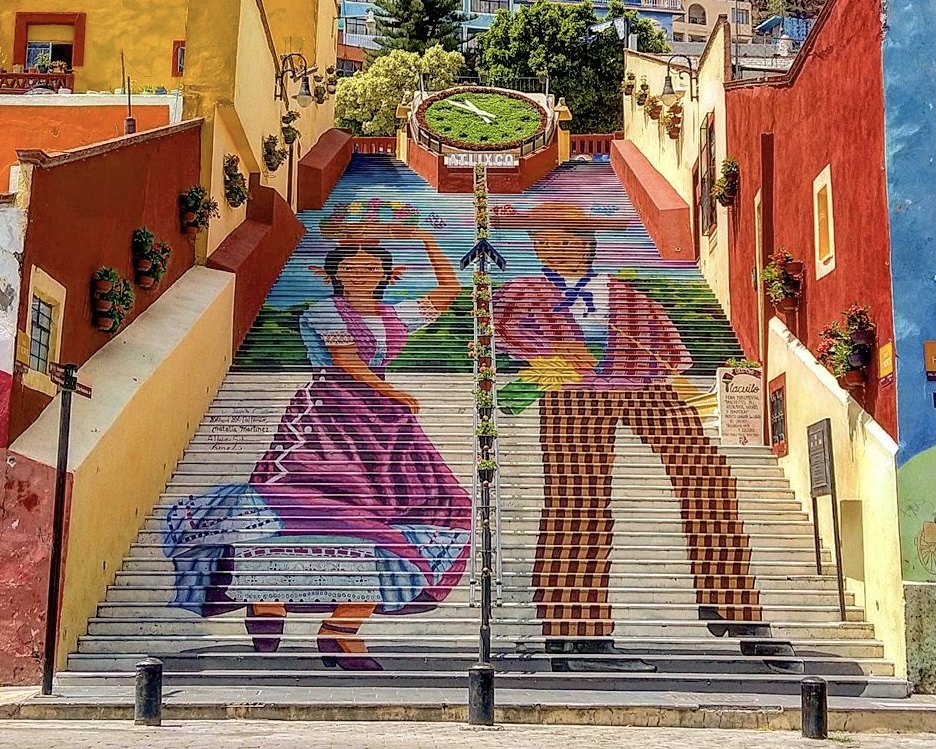 Conoce la Escalera Ancha de Atlixco, Puebla